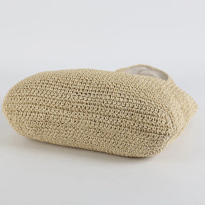 Rattan gewebte Tasche Damen l Annora