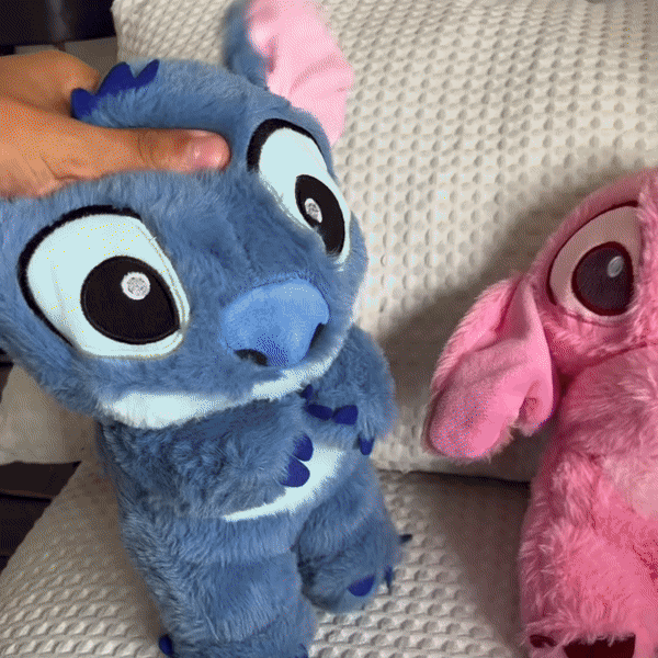 Trendiger Koala und Stitch mit beruhigendem Atem und Musik