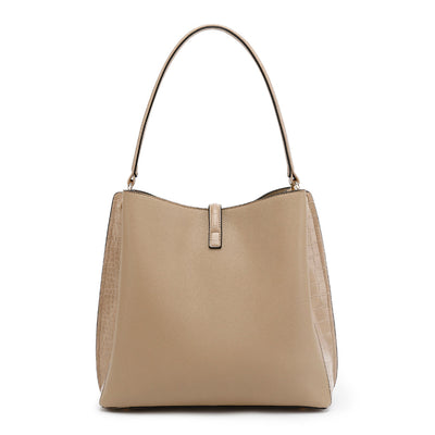 Frauen - Hobo-Tasche - Krokodil-Einsätze - Schicker Stil
