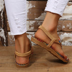 Levoire | Flache weiche Sandalen