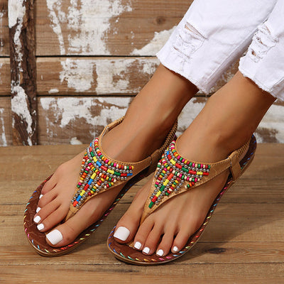 Levoire | Flache weiche Sandalen