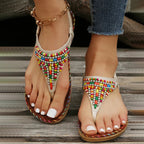 Levoire | Flache weiche Sandalen