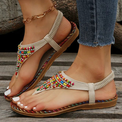 Levoire | Flache weiche Sandalen