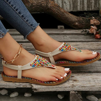 Levoire | Flache weiche Sandalen