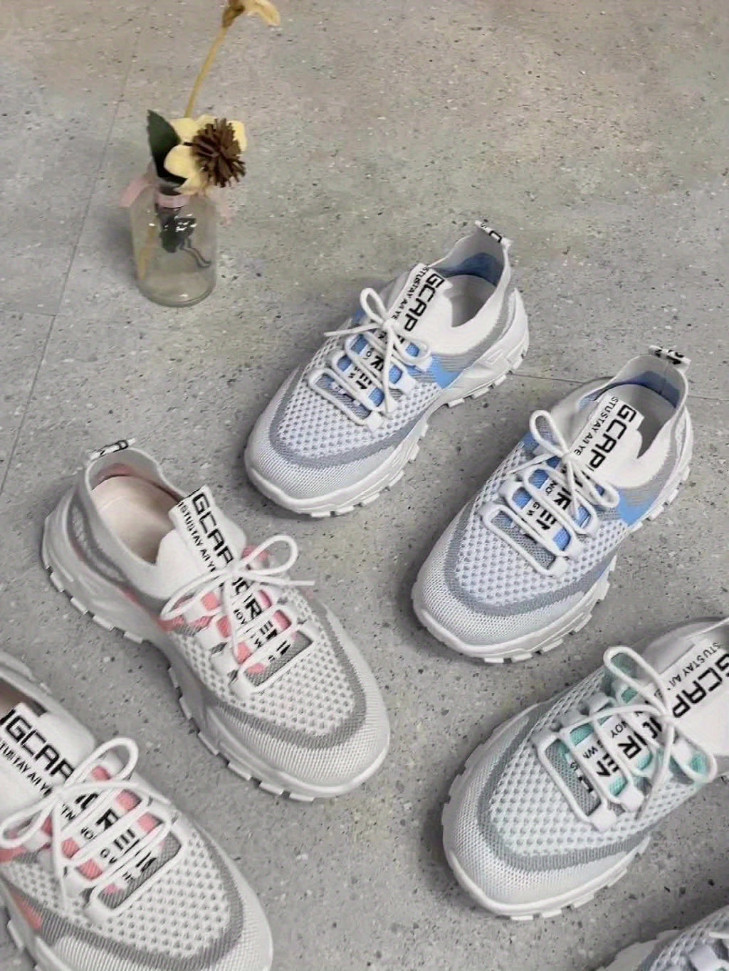 Casual Sneakers für Frauen - flexibel und atmungsaktiv für jeden Tag