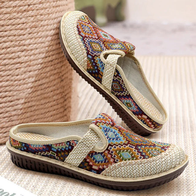 Levoire | Pantoffeln Im Ethnischen Stil