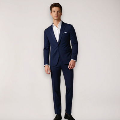 Zweiteiliger Slim Fit-Anzug für Herren - Blazer und Hose nach Maß für Hochzeiten und Veranstaltungen