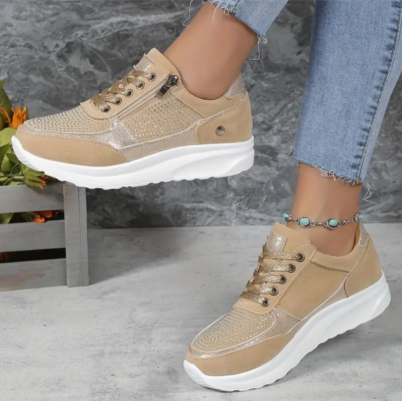 Josephine | Ergonomische Sneakers Für Damen | Komfort
