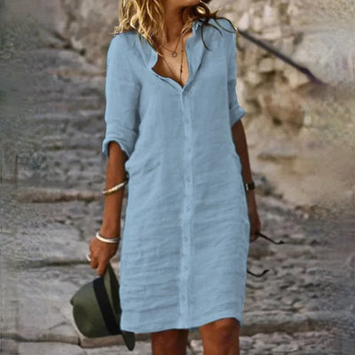Clara - natürliche Texturkleid Stella