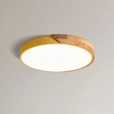 Delos - Skandinavische LED-Deckenleuchte aus Holz