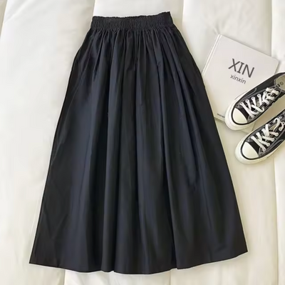 ANYA | Weiter Rock mit hoher Taille