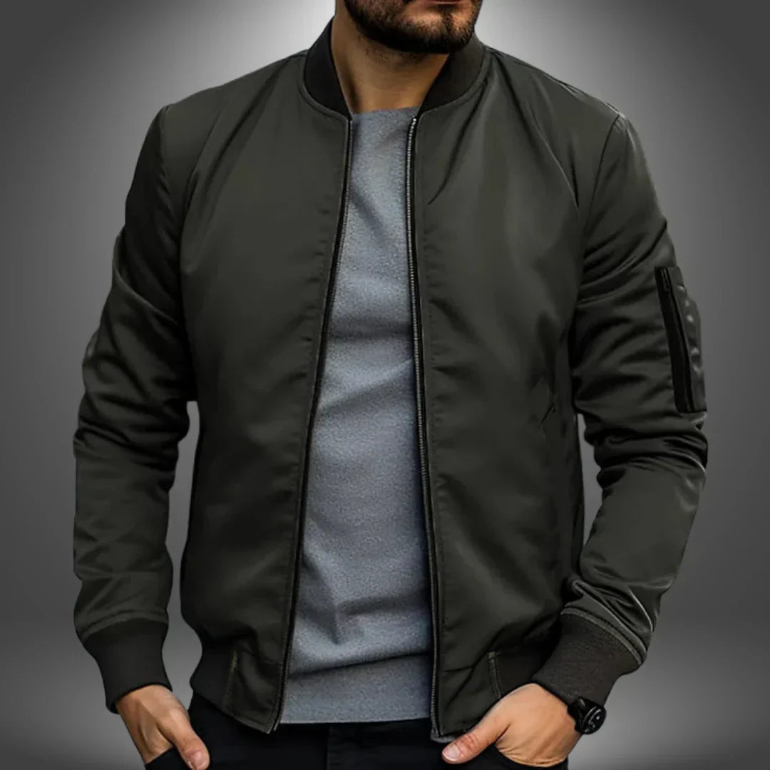 Leichte Bomberjacke für Männer - lässiger Windbreaker-Stil