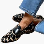 Modische Slipper mit Leopardenmuster für Damen
