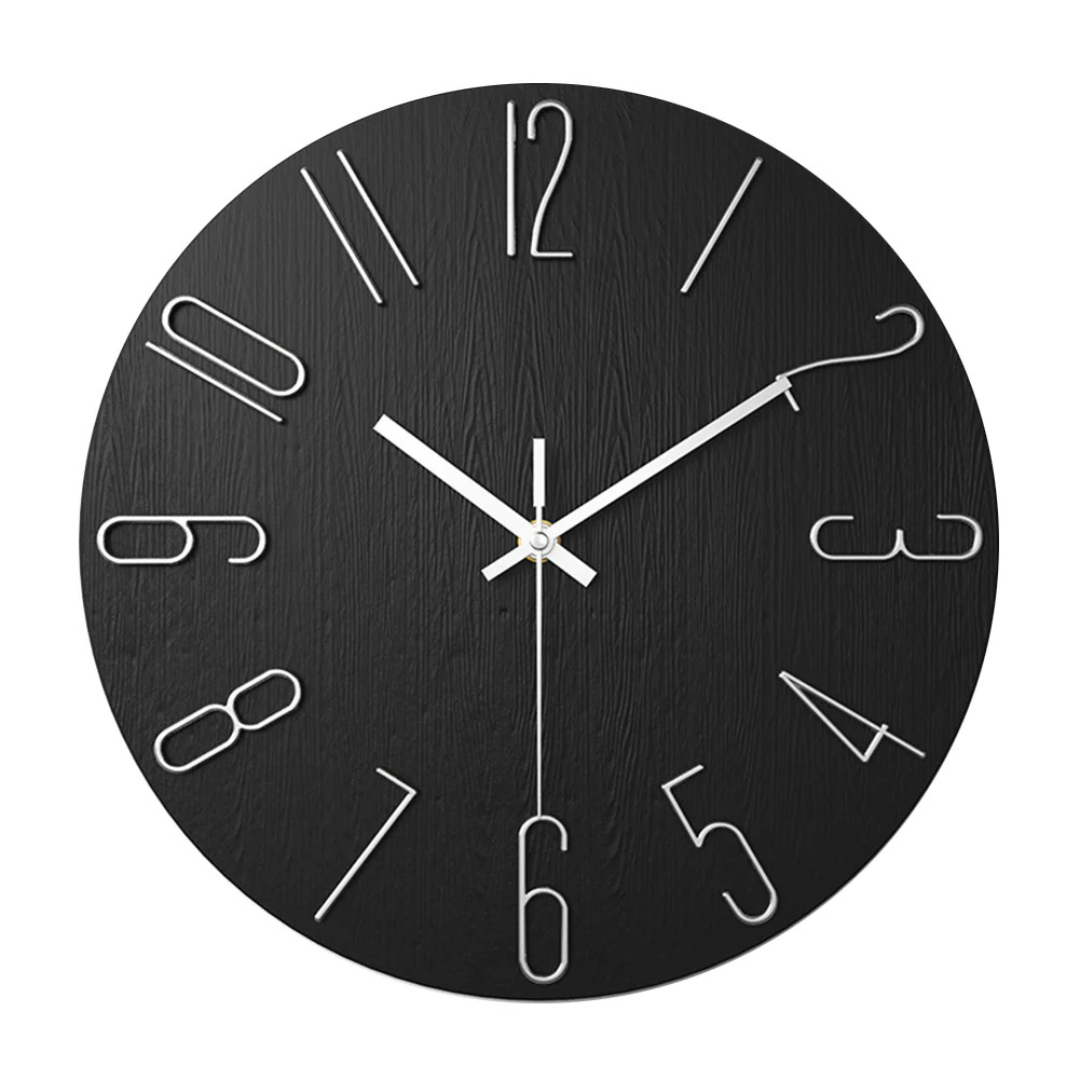 Noble - Moderne Wanduhr für das Wohnzimmer