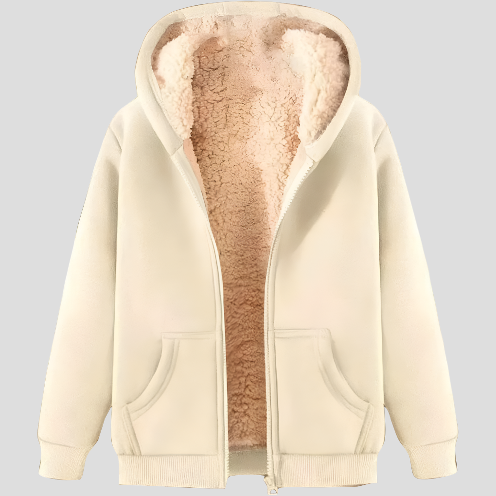 Warmer, mit Fleece gefütterter Winter-Hoodie für Männer