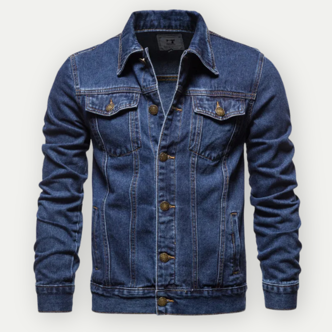 DenimCraft - Klassische Denim-Jacke für Männer