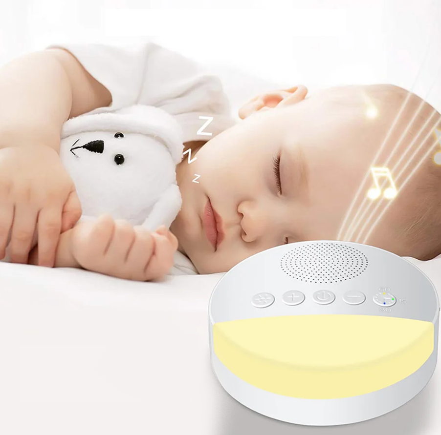 Das DreamySnooze – Gerät für weißes Rauschen – Für ruhige Nächte und glückliche Babys