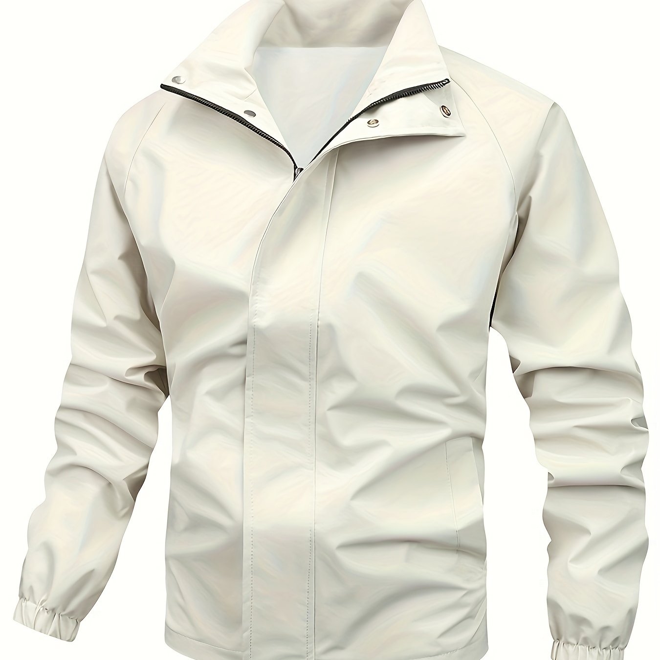 Daan | Chaqueta negra de hombre con cuello alto