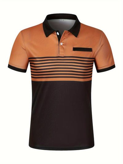 Gestreiftes Sommer-Poloshirt für Männer | Louis