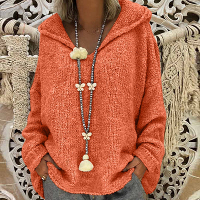 Eleganter und warmer Kapuzenpullover für Frauen