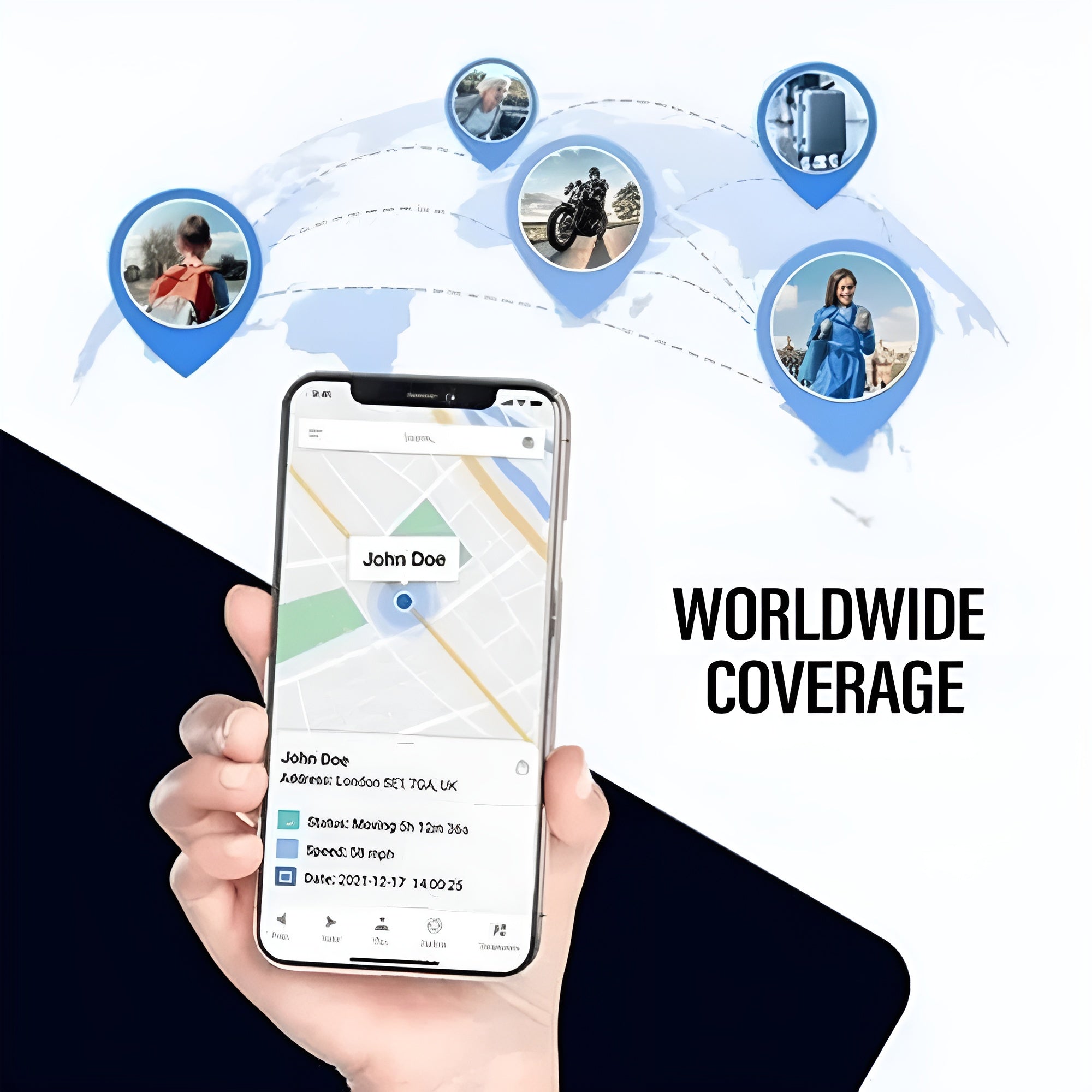 TrackMate Mini GPS Tracker für Schlüssel und Auto zur einfachen Ortung im Alltag