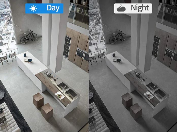 NanoCam | Kompakte WiFi-Sicherheitskamera mit Nachtsicht
