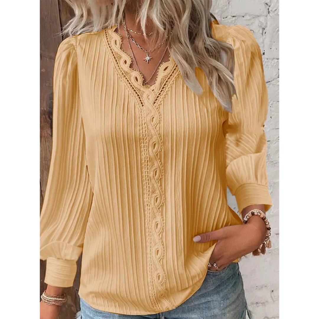Marina - Damen Elegante Bluse