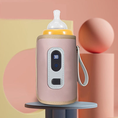 Tragbarer Baby-Milchflaschenwärmer - Erwärmen Sie Ihre Milch überall