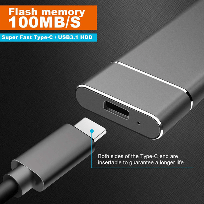 VoltDrive | Ultra Fast Portable External SSD Hard Drive - Schnelle Datenspeicherung