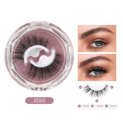 Wiederverwendbare selbstklebende Wimpern