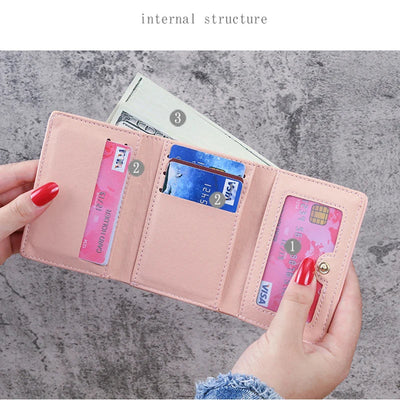 Pastellfarbenes Mini-Portemonnaie | Maisiel
