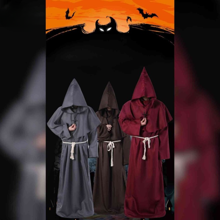 Monkara Kostüm | Mittelalterliches Design, bequem & perfekt für Halloween