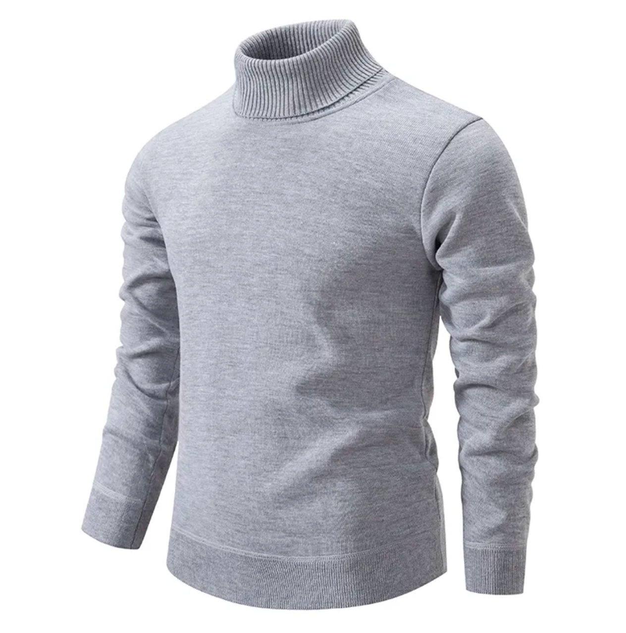 Rollkragenpullover aus weicher Wolle für Männer