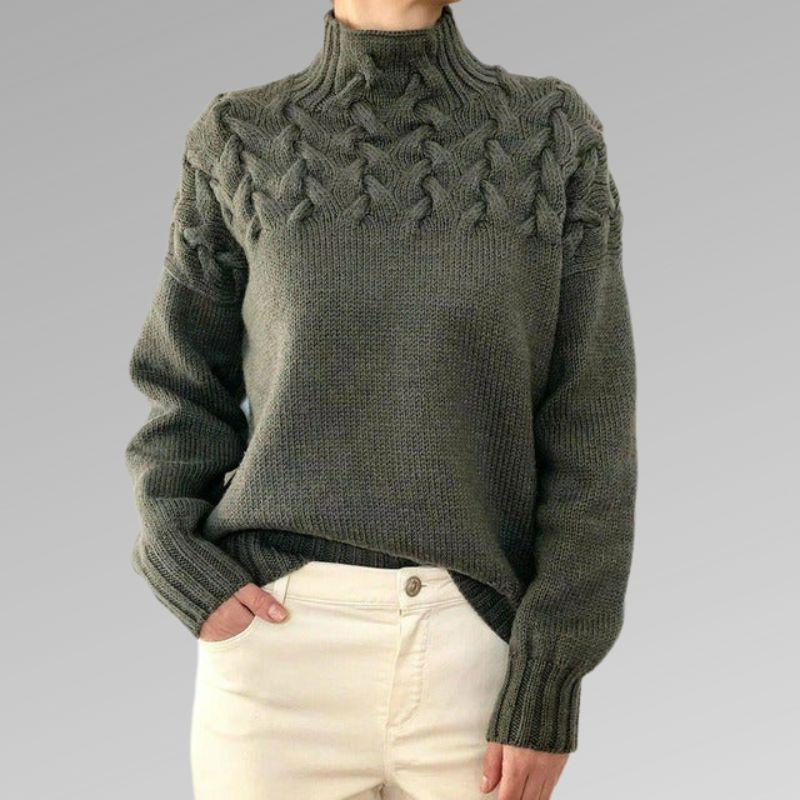 Kylie | Warmer Pullover für Frauen | Lange Ärmel