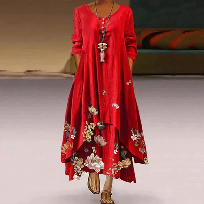 Elegantes Kleid aus soft-touch-stoff - Langlebig, atmungsaktiv, unverzichtbar für die Garderobe zu jeder Jahreszeit