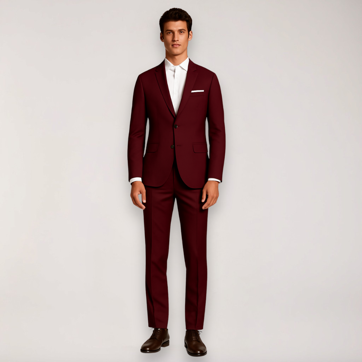 Zweiteiliger Slim Fit-Anzug für Herren - Blazer und Hose nach Maß für Hochzeiten und Veranstaltungen