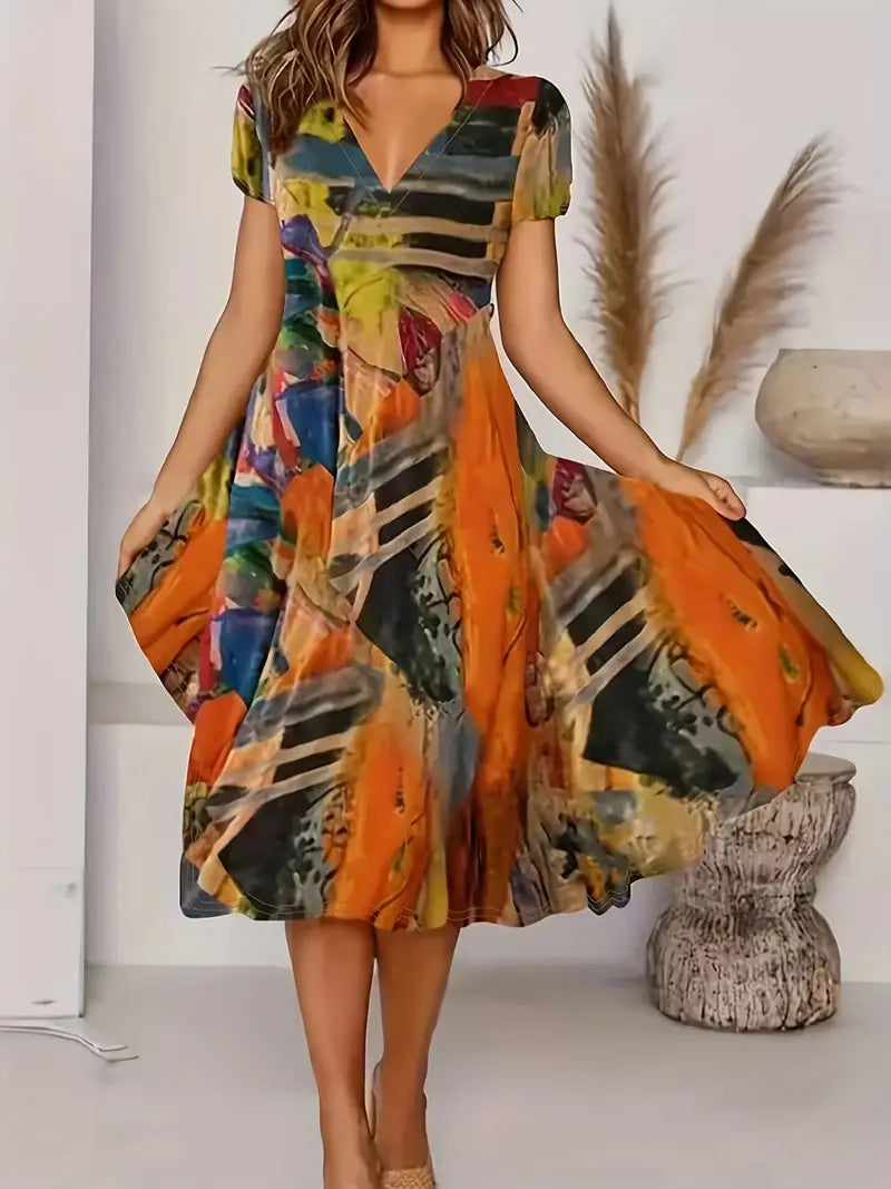 Clara - Elegant & Luftig Kleid, für Damen