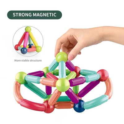 MagnaFun Blocks - Magnetisches Spielzeug für kreatives und pädagogisches Spielen