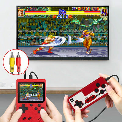 Retro-Spielekonsole Handheld mit 400 Spielen