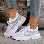 Casual Sneakers für Frauen - flexibel und atmungsaktiv für jeden Tag