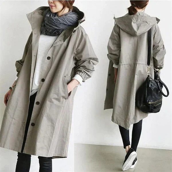 Leichte Regenjacke für Damen – dünne wasserabweisende Jacke