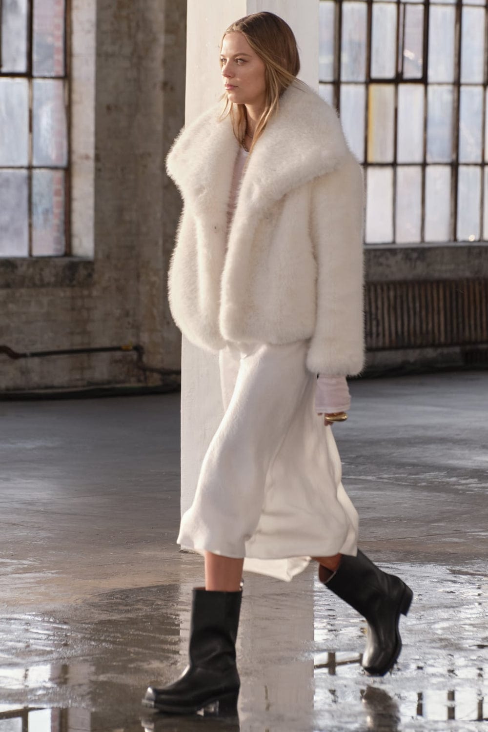 Stylischer Kunstpelzmantel für Damen | Modisch und warm