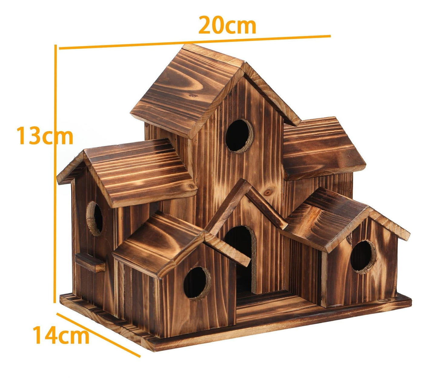 WillowNest Funktionales Vogelhaus aus Holz