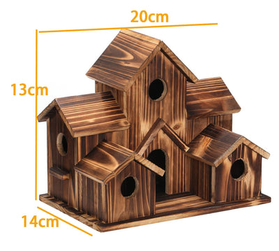 WillowNest Funktionales Vogelhaus aus Holz