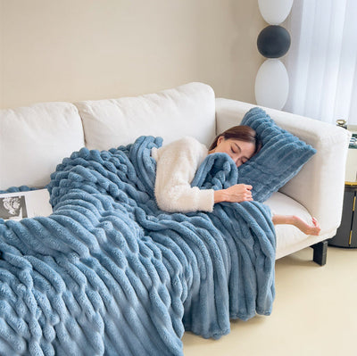 Kuschelige Komfortdecke - die perfekte Wärme für Winterabende