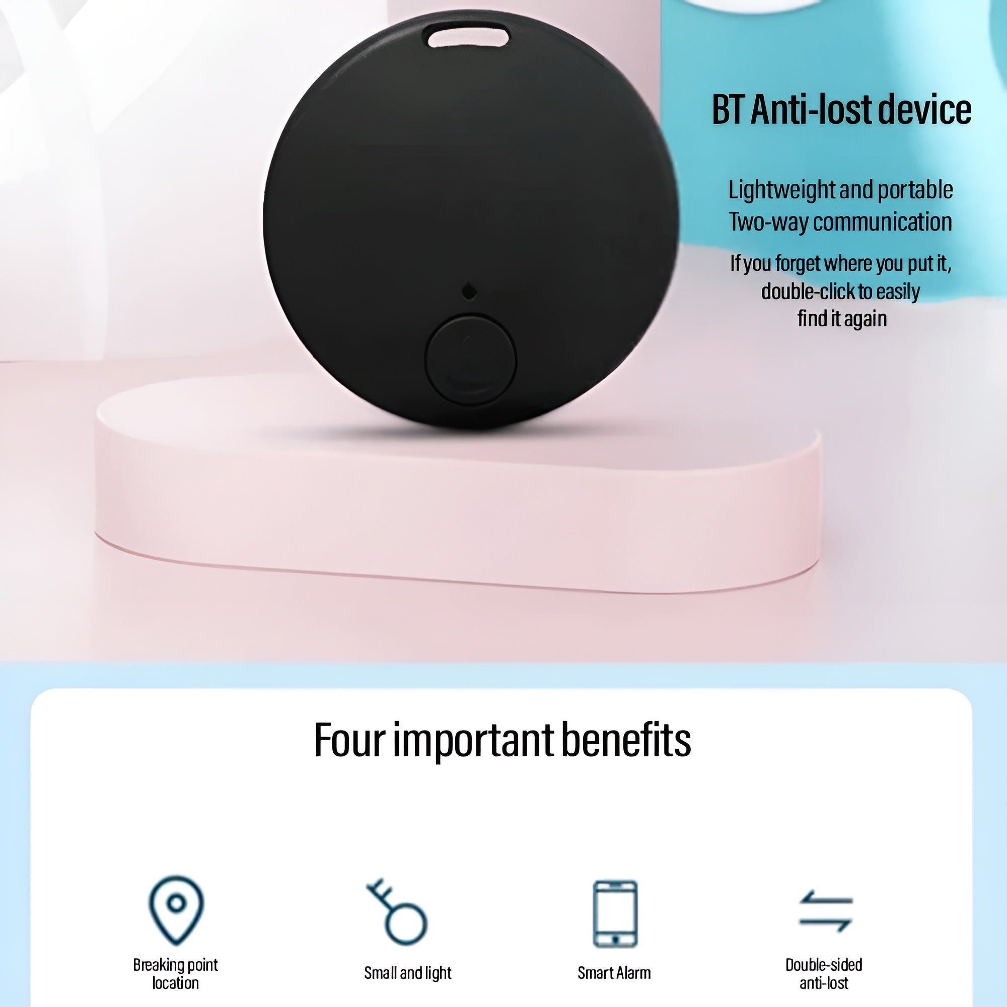 TrackMate Mini GPS Tracker für Schlüssel und Auto zur einfachen Ortung im Alltag