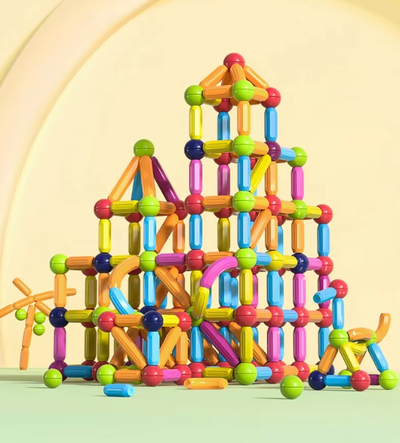 MagnaFun Blocks - Magnetisches Spielzeug für kreatives und pädagogisches Spielen
