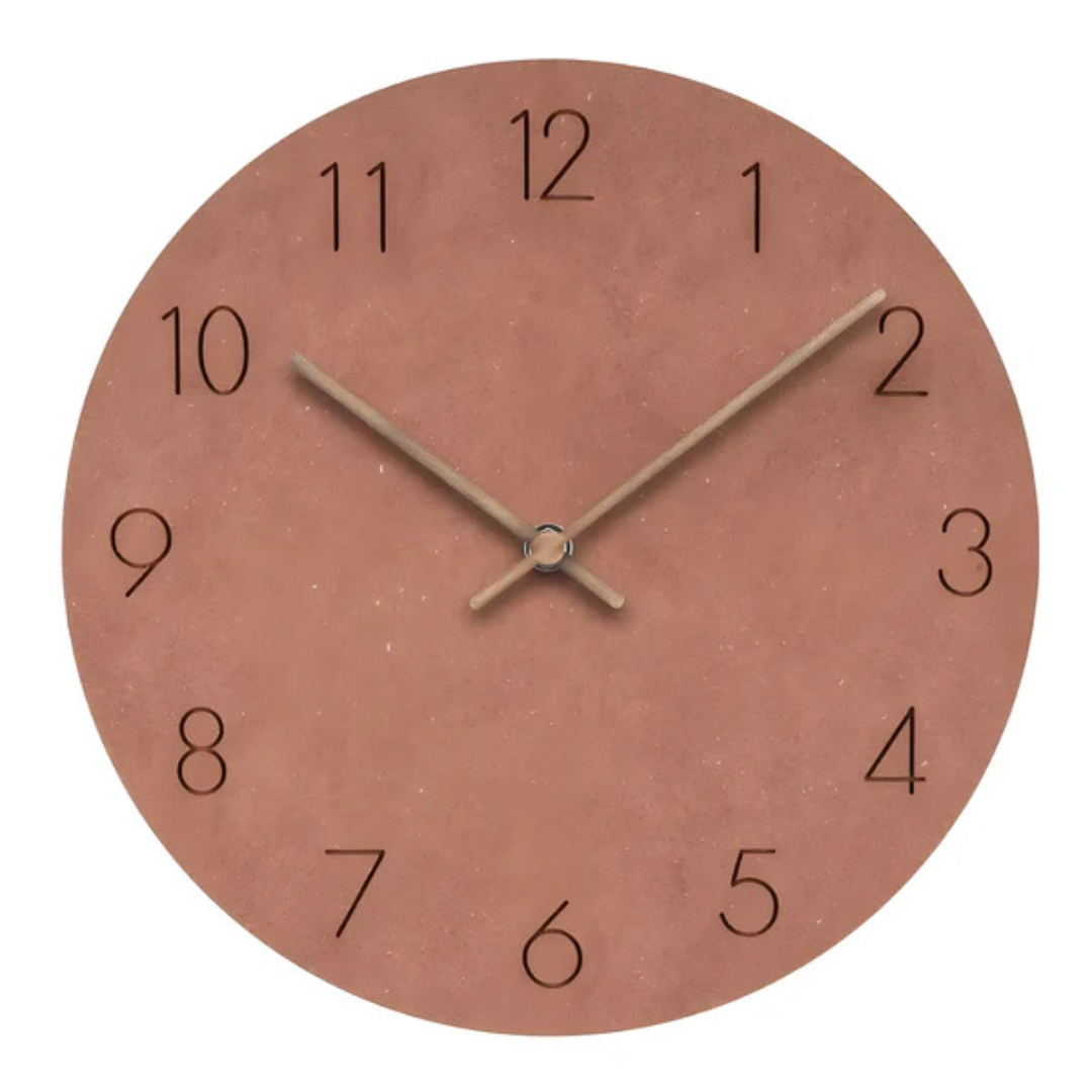 Nork - Minimalistische Wanduhr aus Holz