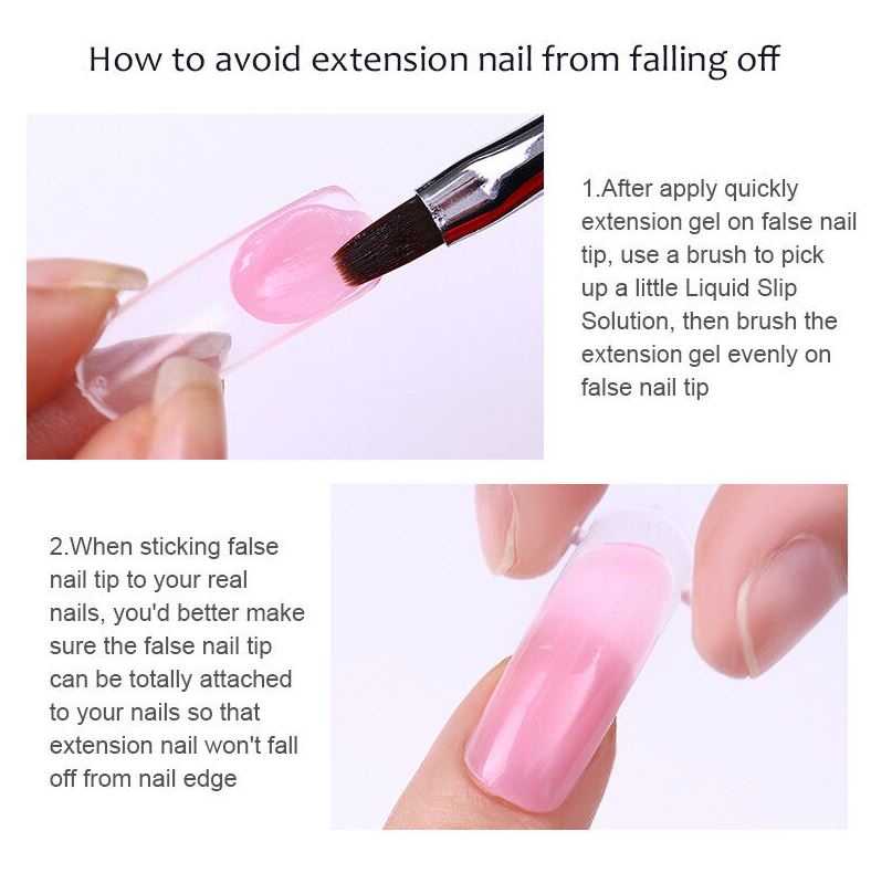 Polygel Nail Kit - Erstellen Sie professionelle Nägel zu Hause