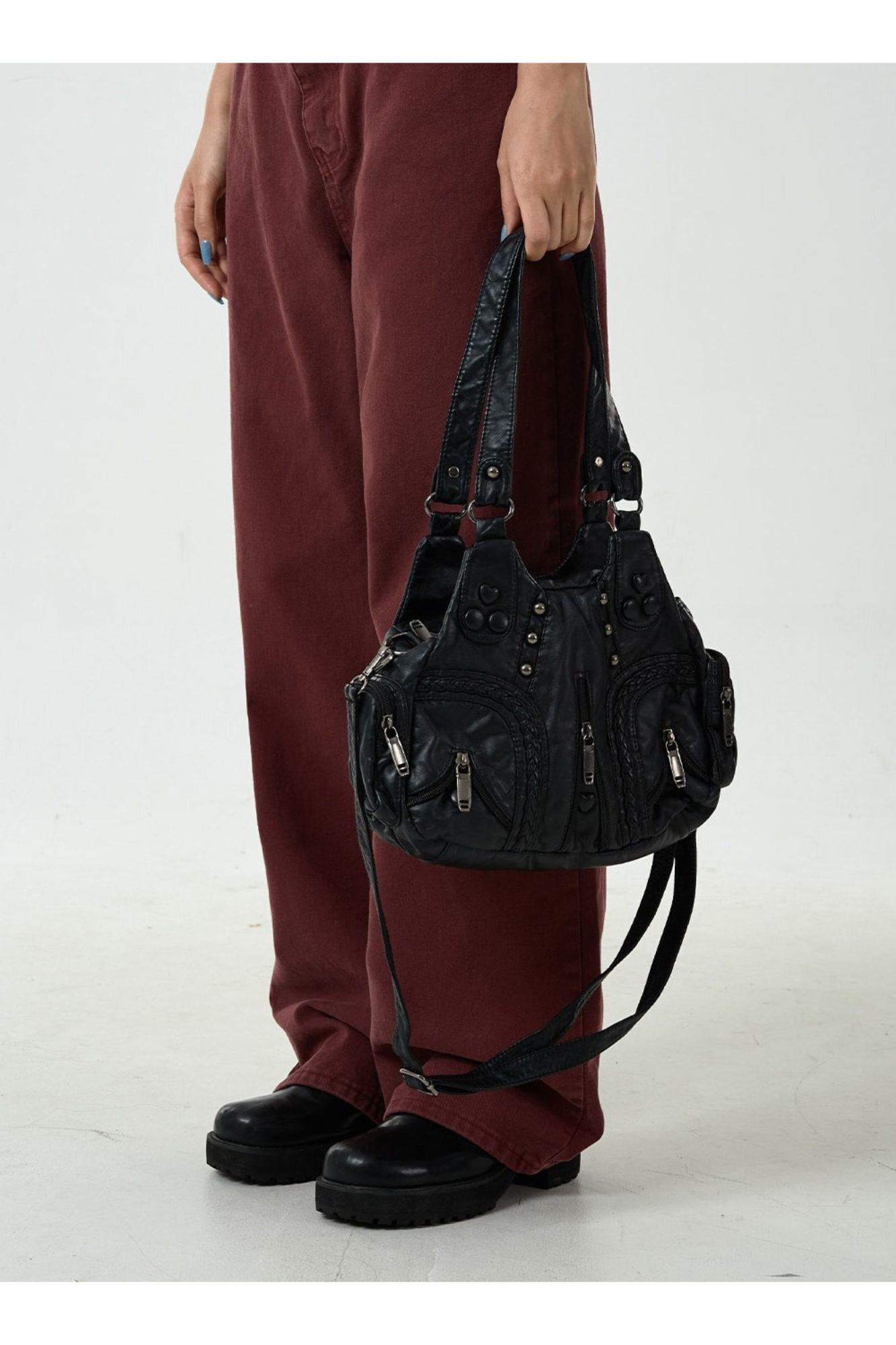 Maritess | Umhängetasche Für Frauen | Schwarz